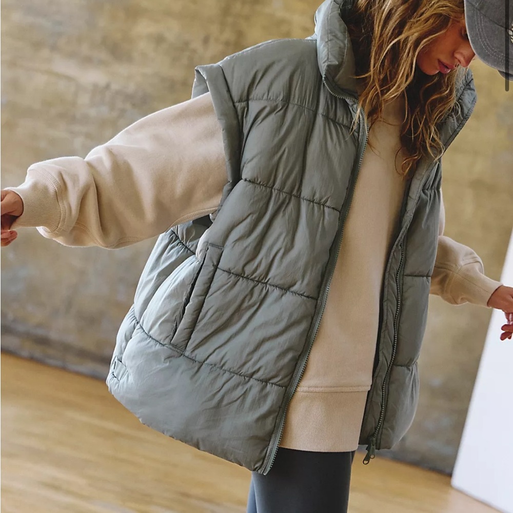 Free People Movement In a Bubble Puffer Vest